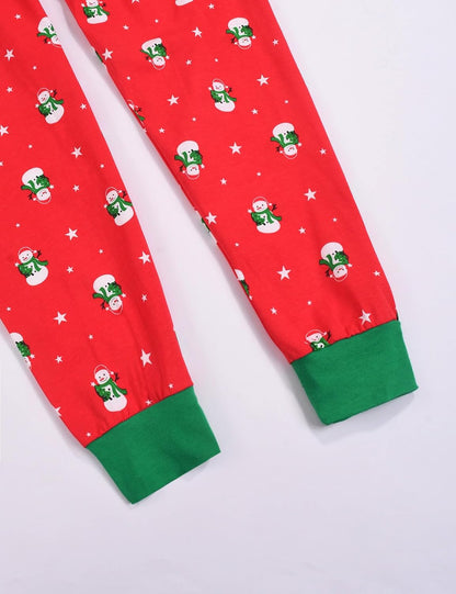 Family Pajamas for Christmas Halloween Thankgiving Hanukkah 100% Cotton Matching Family Xmas Pjs for Women Men Kids