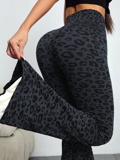 Women'S Solid High Waist Sports Leggings, Casual Comfy Breathable Skinny Pants for Yoga Gym Workout Running, Ladies Sportswear, Athletic Sportswear for All Seasons, Flare Leggings, Skinny Yoga Bottoms, Fitness Pants, Fitness Training Pant